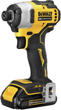 Load image into Gallery viewer, DEWALT ATOMIC 20V MAX Impact Driver, Cordless, Compact Kit, 2 Batteries, 1/4-Inch (DCF809C2)