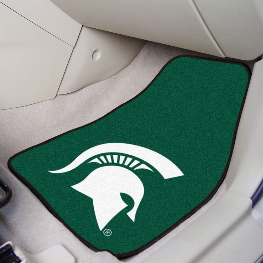 Fan Mats Michigan State University 2-pc Carpet Car Mat Set/17