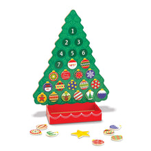 Load image into Gallery viewer, Melissa &amp; Doug Countdown to Christmas Wooden Advent Calendar (Seasonal &amp; Religious, Magnetic Tree, 25 Magnets)