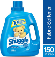 Load image into Gallery viewer, Snuggle Ultra Fabric Softener Liquid, Blue Sparkle, 120 Fluid Ounce