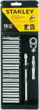 Load image into Gallery viewer, Stanley 89-199 16 Piece 1/4-Inch Drive 6-Point Socket Set