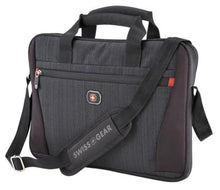 Load image into Gallery viewer, SwissGear - Structure 14 Laptop Case - Blue Heather/Black