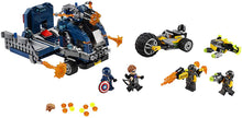 Load image into Gallery viewer, LEGO Marvel Avengers Truck Take-Down 76143 Captain America and Hawkeye Superhero Action, Cool Minifigures and Vehicles, New 2020 (477 Pieces)