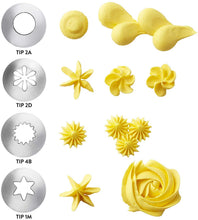 Load image into Gallery viewer, Wilton Cupcake Decorating Icing Tips, 12-Piece Set