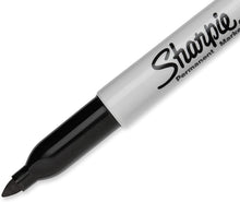 Load image into Gallery viewer, Sharpie Permanent Markers, Fine Point, Black, 36 Count