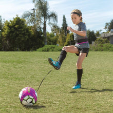 Load image into Gallery viewer, SKLZ Star-Kick Hands Free Solo Soccer Trainer- Fits Ball Size 3, 4, and 5