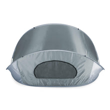 Load image into Gallery viewer, ONIVA - a Picnic Time Brand Manta Portable Pop-Up Sun/Wind Shelter, Gray