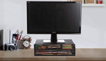 Load image into Gallery viewer, Mind Reader MESHMONSTA-PNK Metal Mesh Desk Drawer, Desktop Monitor Stand Organizer