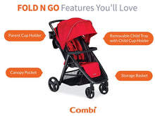 Load image into Gallery viewer, Fold N Go Stroller Parent