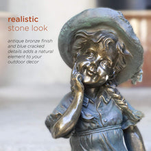 Load image into Gallery viewer, Alpine Corporation GXT262 Alpine Statue, Medium, Bronze
