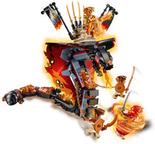 Load image into Gallery viewer, LEGO NINJAGO Fire Fang 70674 Snake Action Toy Building Set with Stud Shooters and Ninja Minifigures Characters, Perfect for Group Play (463 Pieces)