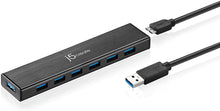 Load image into Gallery viewer, j5create 7-Port USB 3.0 Hub for Mac and Windows