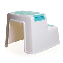 Load image into Gallery viewer, Dreambaby 2-Step Stool - Aqua, White