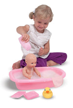 Load image into Gallery viewer, Melissa &amp; Doug Mine to Love Baby Doll Bathtub and Accessories Set (6 pcs)