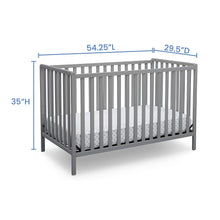 Load image into Gallery viewer, Delta Children Heartland 4-in-1 Convertible Crib