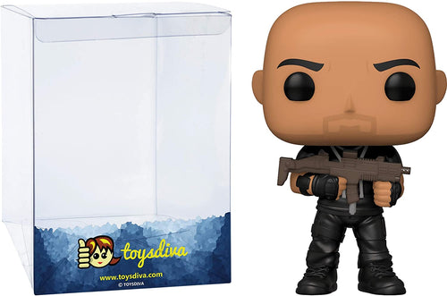Hobbs: Funk o Pop! Movies Vinyl Figure Bundle with 1 Compatible 'ToysDiva' Graphic Protector (921 - 47753 - B)