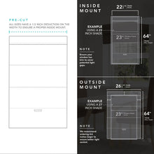 Load image into Gallery viewer, Chicology Cordless Magnetic Roman Shades / Window Blind Fabric Curtain Drape