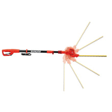 Load image into Gallery viewer, Sun Joe SJH901E-RED 18-Inch Electric Telescoping Pole Hedge Trimmer, Red