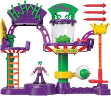 Load image into Gallery viewer, Fisher-Price IMAGINEXT DC Super Friends The Joker Laff Factory, Multi Color, Model:GBL26