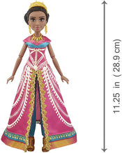 Load image into Gallery viewer, Disney Aladdin Glamorous Jasmine Deluxe Fashion Doll with Gown, Shoes, &amp; Accessories, Inspired by Disney&#39;s Live-Action Movie, Toy for Kids &amp; Collectors