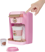 Load image into Gallery viewer, Disney Princess Style Collection Play Gourmet Coffee Maker, 4 Piece Set