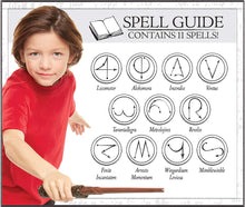 Load image into Gallery viewer, HARRY POTTER, Wizard Training Wand - 11 Spells to CAST!