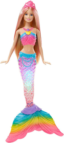 Barbie Dreamtopia Rainbow Lights Mermaid Doll, Blonde