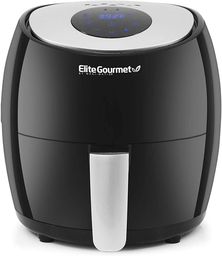 Elite Gourmet Hot Air Fryer Oil-Less Healthy Cooker