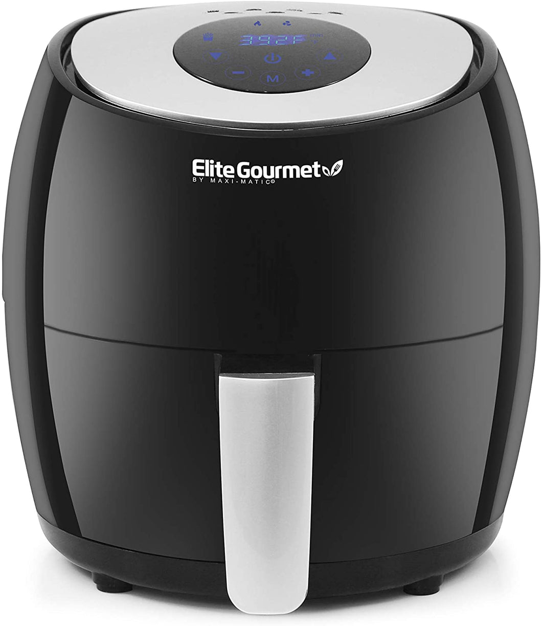 Elite Gourmet Hot Air Fryer Oil-Less Healthy Cooker