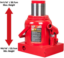 Load image into Gallery viewer, Big RED Torin Hydraulic Welded Bottle Jack