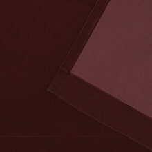 Load image into Gallery viewer, Exclusive Home Curtains Velvet Heavyweight Grommet Top Curtain Panel Pair, 54x96, Burgundy, 2 Count