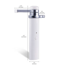 Load image into Gallery viewer, GE Enbrighten Z-Wave Plus Smart Pin Sensor, Attaches to Existing Door Hinge, Left or Right Opening, Repeater/Range Extender, Works with SmartThings, Wink, Iris, 32563, White