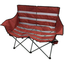 Load image into Gallery viewer, Ozark Trail Conversation Love Seat Chair,Red
