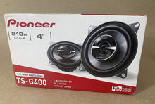 Load image into Gallery viewer, Pioneer TS-G400 G-Series 4" 2-Way Car Speakers with IMPP Composite Cones (Pair) - Dark Gray