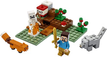 Load image into Gallery viewer, LEGO Minecraft The Taiga Adventure 21162 Brick Building Toy for Kids Who Love Minecraft and Imaginative Play, New 2020 (74 Pieces)