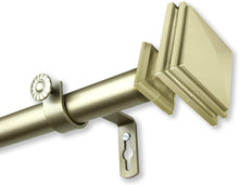 Load image into Gallery viewer, Rod Desyne Bedpost Curtain Rod 1" OD inch Single Set