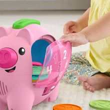Load image into Gallery viewer, Fisher-Price Laugh &amp; Learn Count &amp; Rumble Piggy Bank