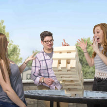 Load image into Gallery viewer, Hey! Play! Nontraditional Giant Wooden Blocks Tower Stacking Game