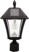 Load image into Gallery viewer, Gama Sonic Baytown II Bulb Solar Light with GS Light Bulb- Wall/Pier/3&quot; Fitter Mounts