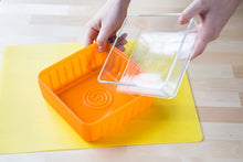 Load image into Gallery viewer, Frego Glass Food Storage, Orange