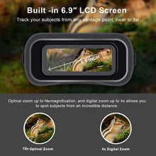 Load image into Gallery viewer, Rexing B1 Night Vision Goggles Binoculars with LCD Screen, Infrared (IR) Digital Camera, Dual Photo + Video Recording for Spotting, Hunting, Tracking up to 300 Meters