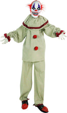 Load image into Gallery viewer, Haunted Hill Farm HHCLOWN-4FLSA Life-Size Animatronic Clown, Indoor/Outdoor Halloween Decoration, Multi