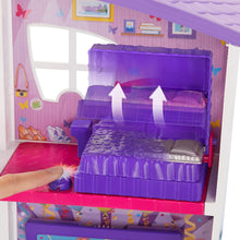 Load image into Gallery viewer, Polly Pocket Poppin' Party Pad is a Transforming Playhouse!