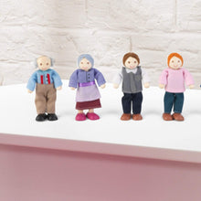 Load image into Gallery viewer, Kidkraft Doll Family of 7 Multi, 4" H dolls