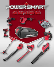 Load image into Gallery viewer, PowerSmart String Trimmer, 20 Volt Lithium-Ion Cordless String Trimmer with 10-INCH Cutting Diameter , 2-in-1 Cordless Trimmer/Edger only 7. 5 pounds, PS76110A