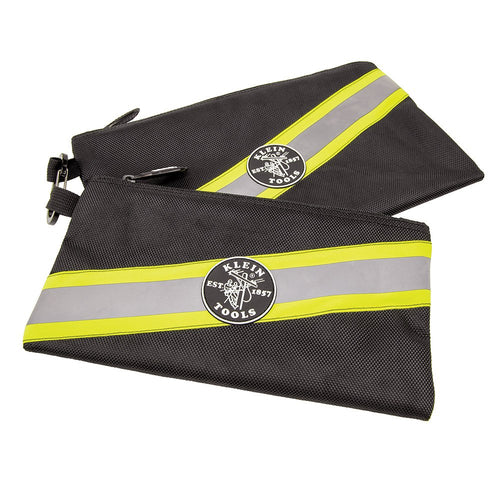 High Visibility Zipper Bags, 2-Pack Klein Tools 55599