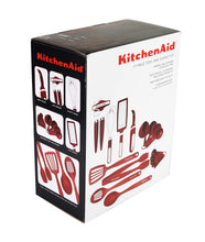 Load image into Gallery viewer, KitchenAid KC448BXERA 17-piece Tools and Gadget Set, Red