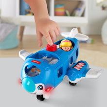 Load image into Gallery viewer, Fisher-Price Little People Travel Together Airplane Vehicle