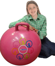 Load image into Gallery viewer, Hippity Hop 45 cm / 18 Inch Diameter Including Free Foot Pump, for Children Ages 3-6 Space Hopper, Hop Ball Bouncing Toy - 1 Ball