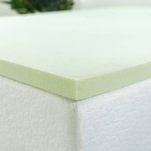 Load image into Gallery viewer, Zinus Green Tea Memory Foam Mattress Topper